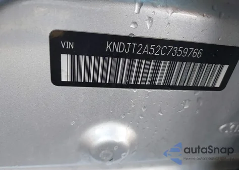 2012 Kia Soul z USA, uszkodzony, nr VIN KNDJT2A52C7359766